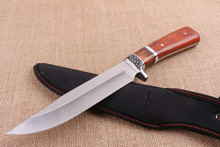 columbia k325a fixed blade hunting knife with wo